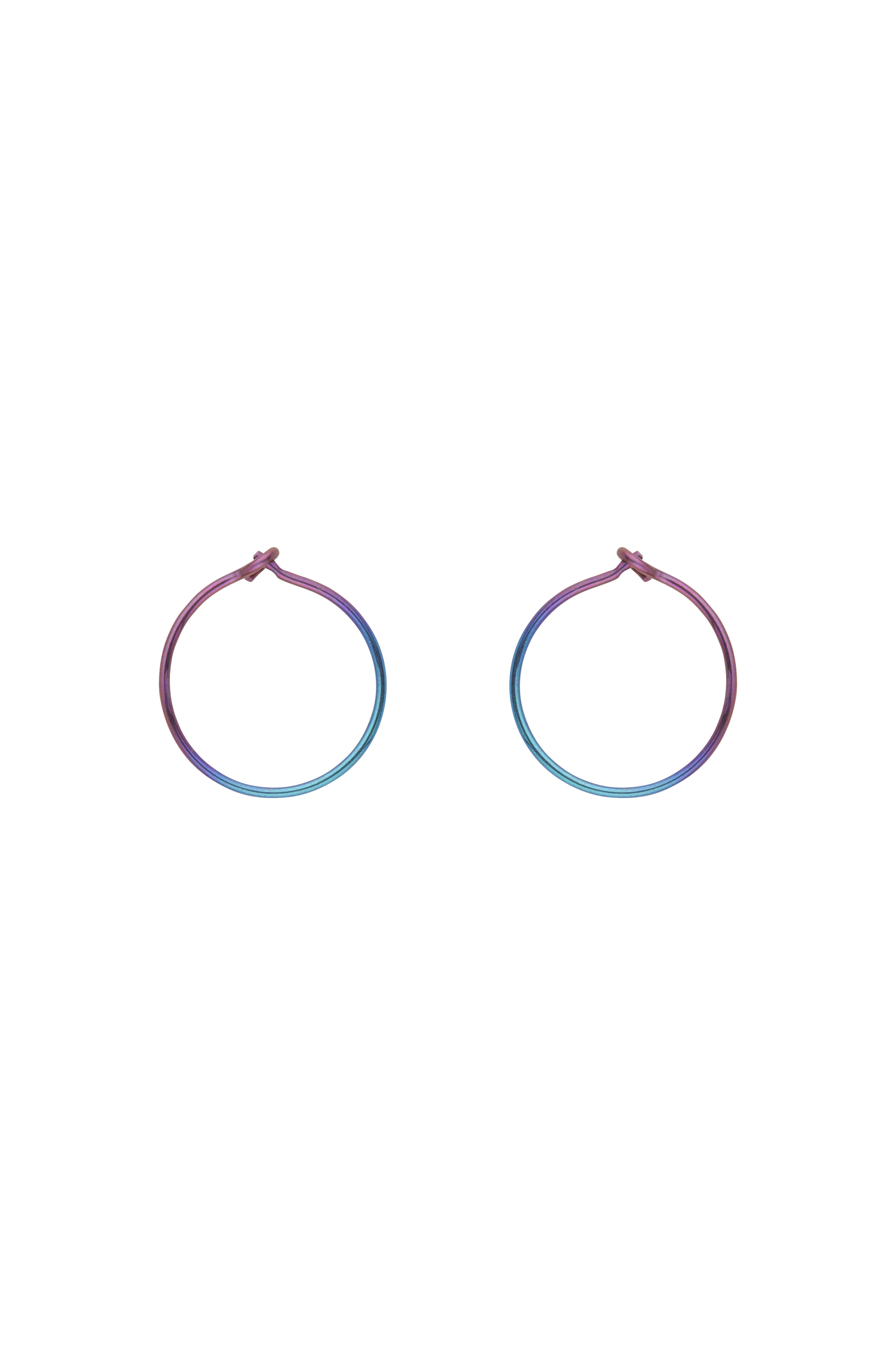 Mark Steel Jewelry - Wholesale Hoop Earrings - 22 Gauge Wire Hoop Earring Available in Sizes 9mm-18mm5