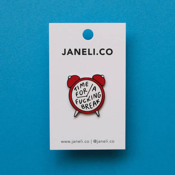 Tempo per una fottuta pausa spilla per la vendita all'ingrosso da parte di JaneLi.Co