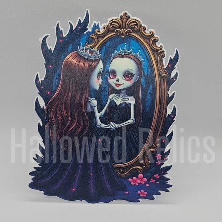 Hallowed Relics - Wholesale Sticker - Gothic Princess Skeleton Kawaii Sticker Set5