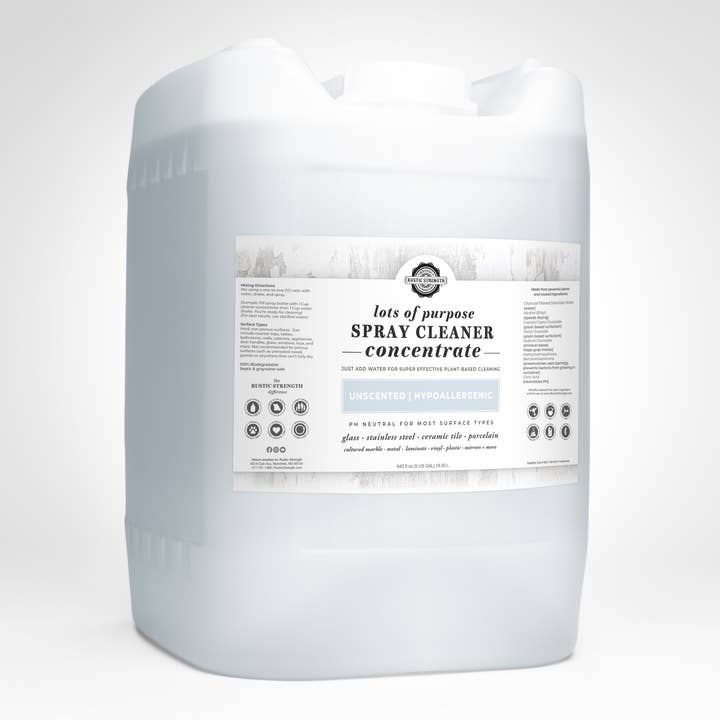 Rustic Strength - Wholesale Multi-Surface Cleaner - Lots of Purpose Spray Cleaner | Concentrate | Unscented & Popular Scents6