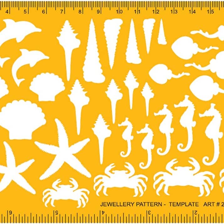 Liquidraw Jewellery Design Templates Stencil, Jewellery Making Template Stencils - Jewellery Shapes & Animals for wholesale by Liquidraw