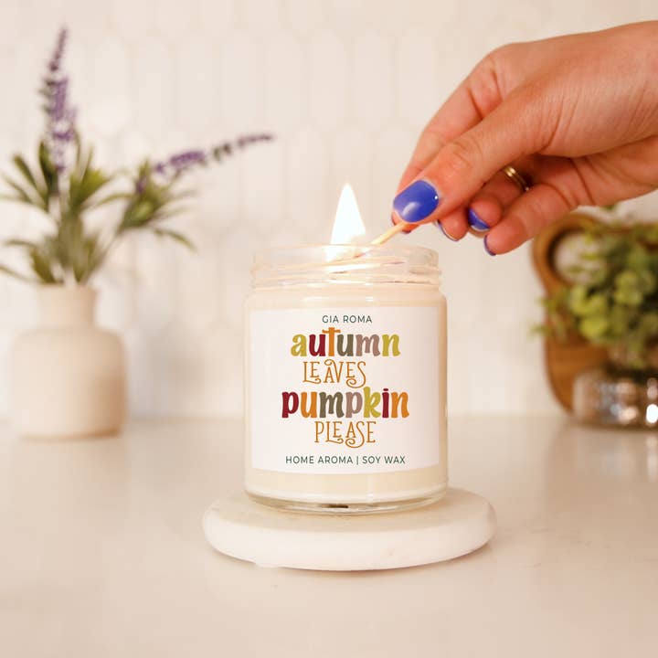 Gia Roma - Vendita all'ingrosso Candela in vasetto - Candela decorativa natalizia, regalo natalizio, candele di soia profumate, carine44