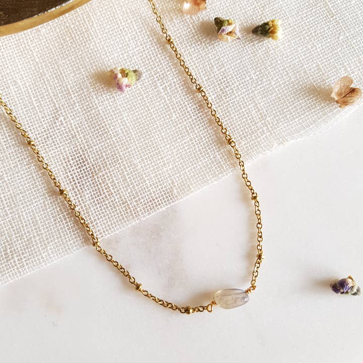 COLLIER BILLIE LABRADORITE per la vendita all'ingrosso da parte di GINANDGER