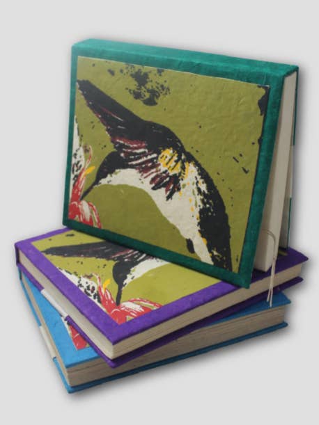 Hummingbird Hardcover Journal, Tree-Free for wholesale by Ganesh Himal Trading