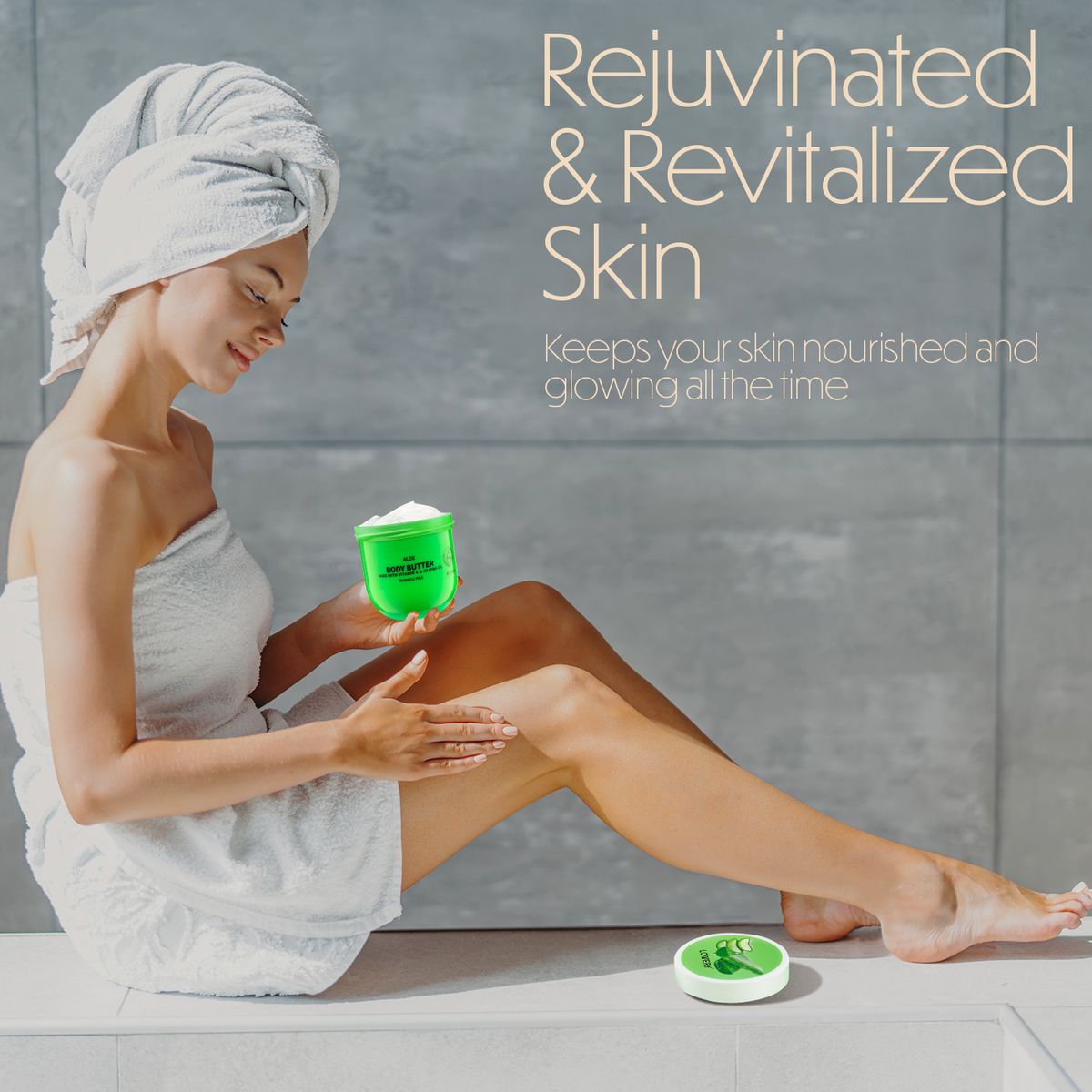 Lovery - Wholesale Body Balm/Butter - Aloe Body Butter - Ultra Hydrating Shea Butter Body Cream7