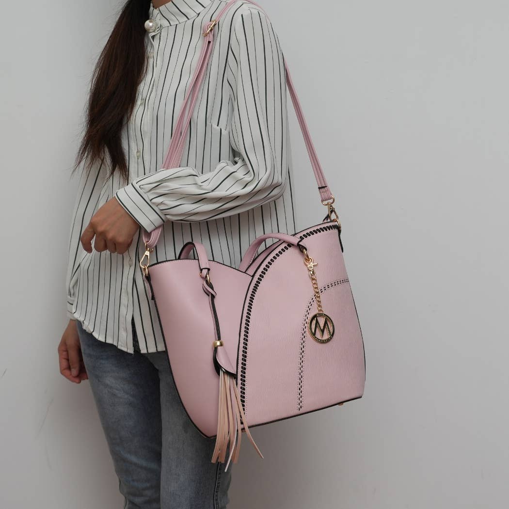 MKF Collection – wholesale Shoulder bag – women's – MKF Imogene Vegan Leather Women’s Shoulder Bag with Wallet17