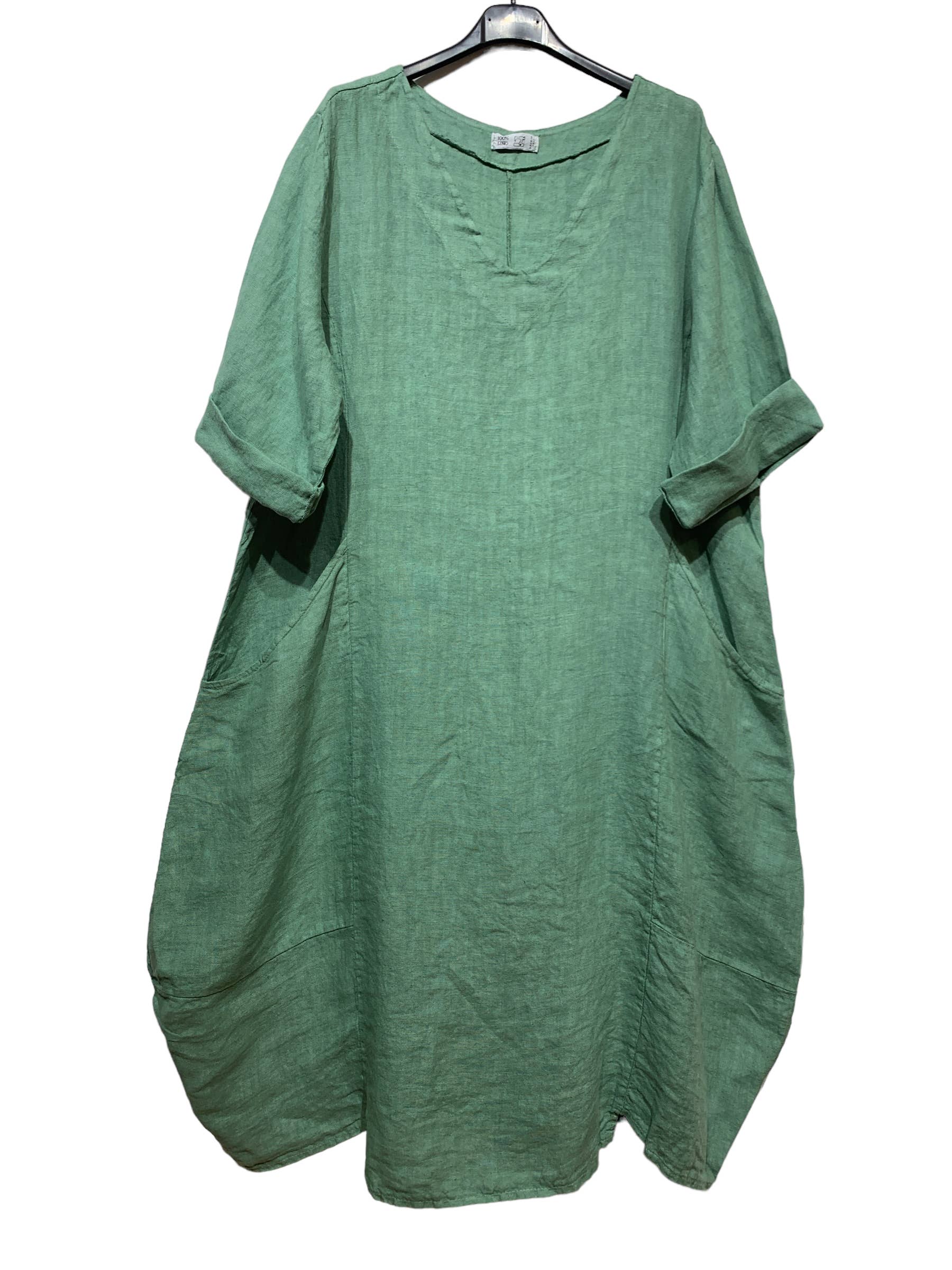 LINEN & COTTON HOUSE – wholesale Dress – Women's – 277 DRESS IN LINEN SPRING SUMMER CLOTHING33