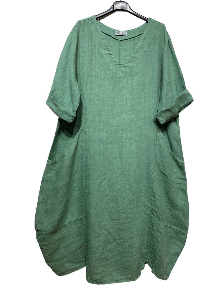 LINEN & COTTON HOUSE – wholesale Dress – Women's – 277 DRESS IN LINEN SPRING SUMMER CLOTHING33