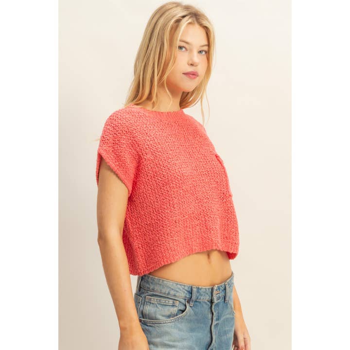 HYFVE - Wholesale Knit Sweater - Women's - Pocket Detail Sweater Top6