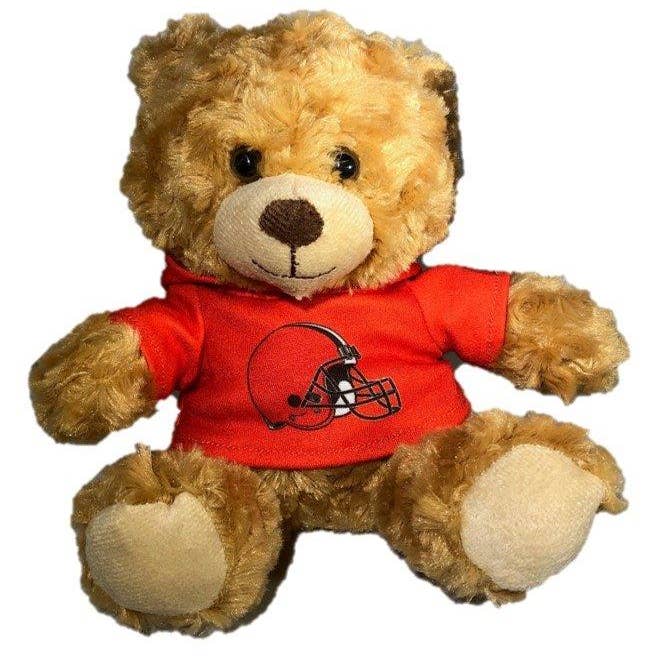 NFL Cleveland Browns 9" Rally Man Hoodie Bear for wholesale by Gulf Coast Sales