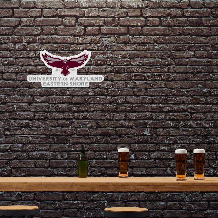 Rico Industries - Wholesale Sign - NCAA Maryland-Eastern Shore Hawks Shape Cut Pennant1