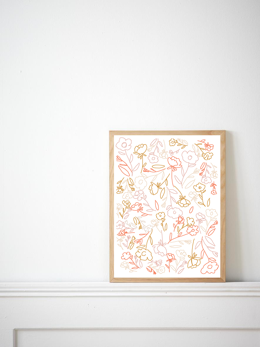 LE PAPIER GRAPHIQUE - Wholesale Everyday Greeting Card - Simple Card and Poster - Fiori2