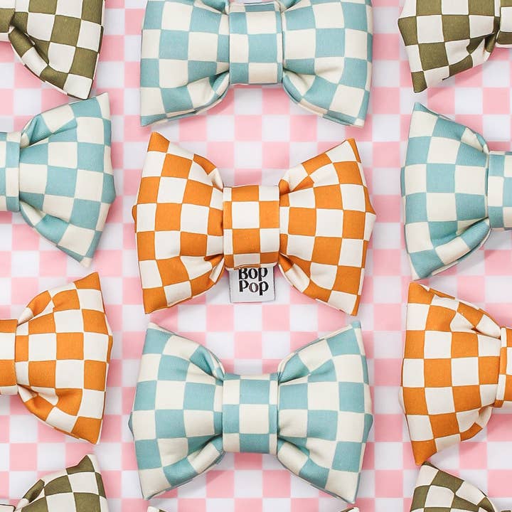 Bop Pop Pets - Wholesale Pet Bow Tie - Dog - Mustard Mini Bow Tie
