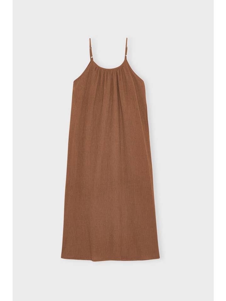 dark terracotta cave dress gauze for wholesale on Faire