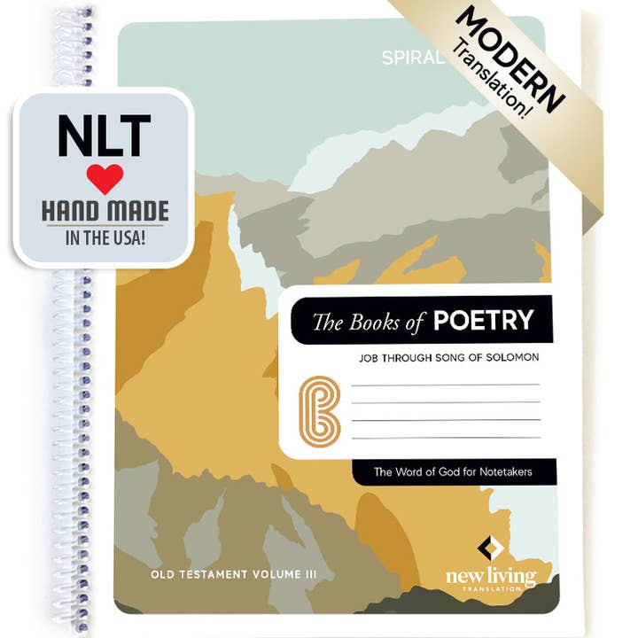 Spiral Bible - Wholesale Religion - Spiral Bible™ - NLT - Job - Song of Solomon