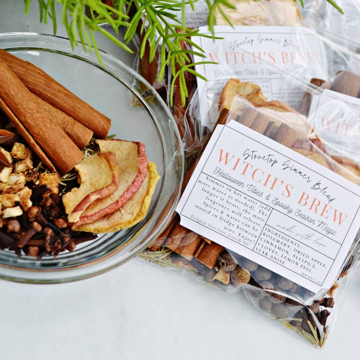 Evergreen View Farm - Wholesale Potpourri - Witch's Brew Autumn Fall Halloween Simmer Stovetop Spices11