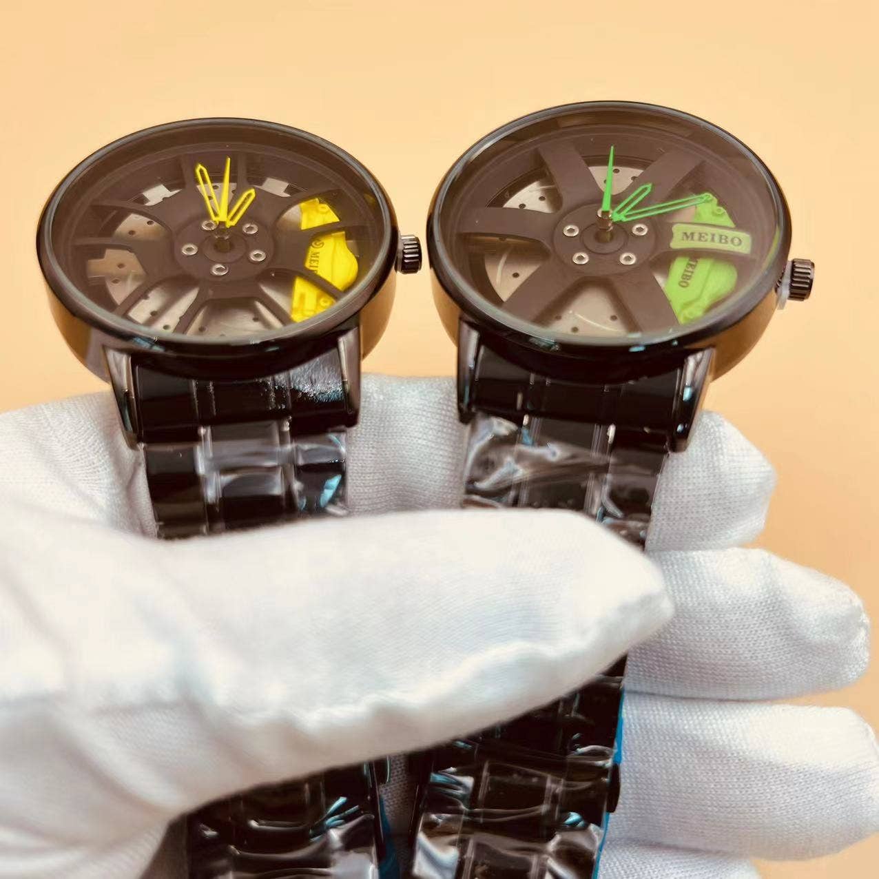 WoodWristCo - Wholesale Wrist Watch - Men's - Men's Sport Wheel Style Watches2