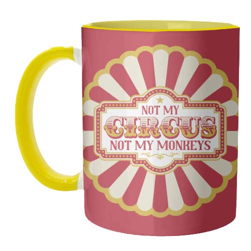 Mugs 'Not My Circus Not My Monkeys' and other Purchase Wholesale bug art mugs. Free Returns & Net 60 Terms on Faire trending on Faire.
