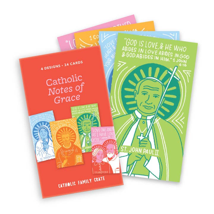 Cartes de la Saint-Valentin pour la vente par Catholic Family Crate®