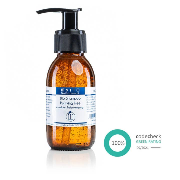Myrto Organic Purifying Free Shampoo - voor milde, diepe reiniging voor wholesale door myrto Naturkosmetik