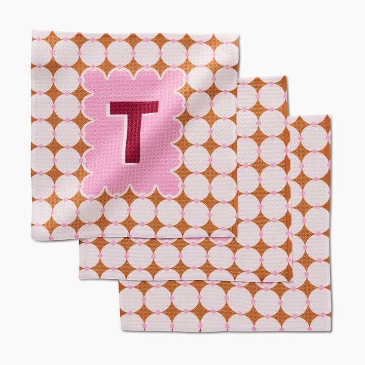 Geometry – toalha de cozinha por atacado – Azulejo com Monograma de Geometria22