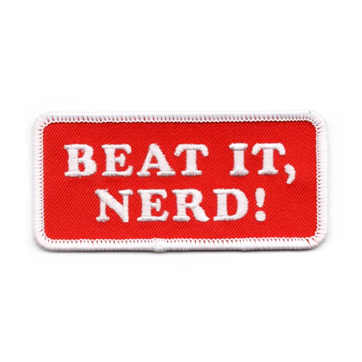 Beat It, Nerd Patch for wholesale by Mean Folk