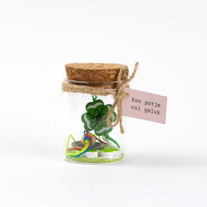 Jar full of happiness glass for wholesale by Sidedish Cards