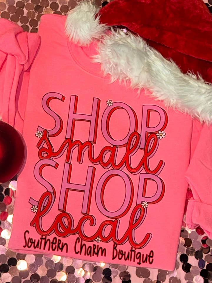 Custom Shop Small Shop Local Sweatshirts for wholesale by P&PD Wholesale