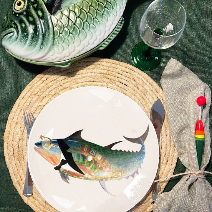 Bordy's - Wholesale Dinner Plate - Catchy - 3. The Nightlife Catch dinner plates3