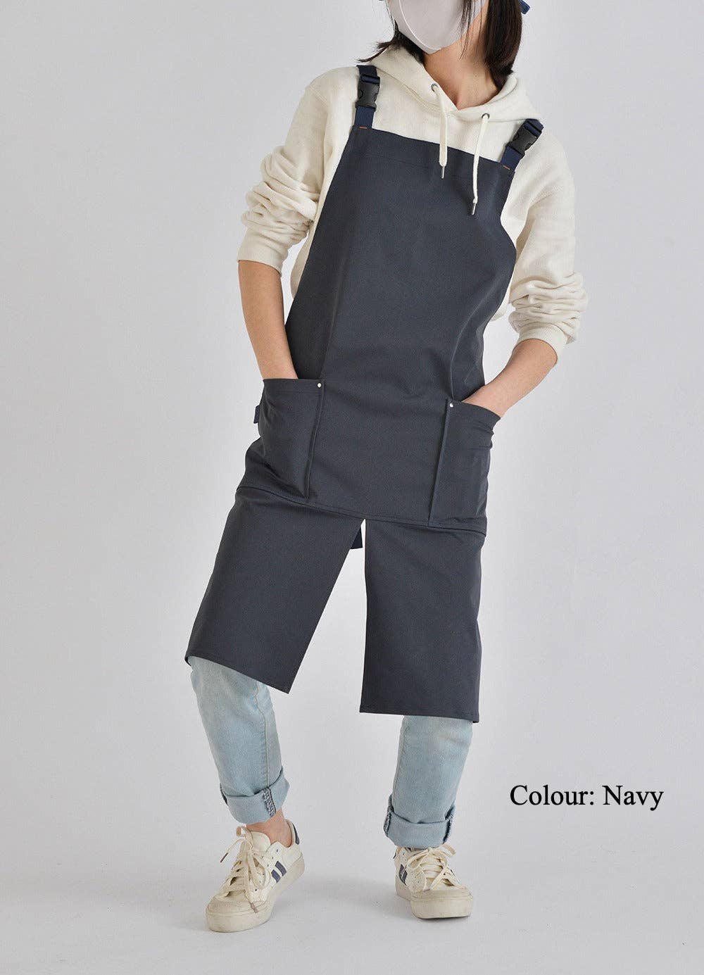 Gohobi （We cover U.S. import duties） - Wholesale Apron - Gohobi Japanese Waterproof Cotton Canvas Apron15