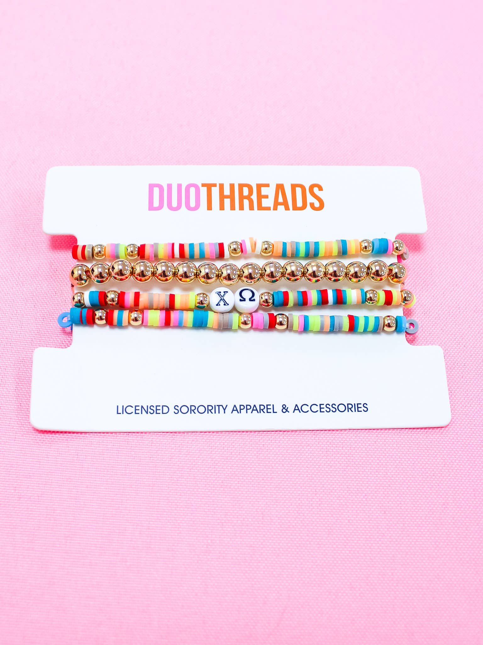 Duo Threads - Wholesale Jewelry Set - Miley Sorority Bracelet Stack9