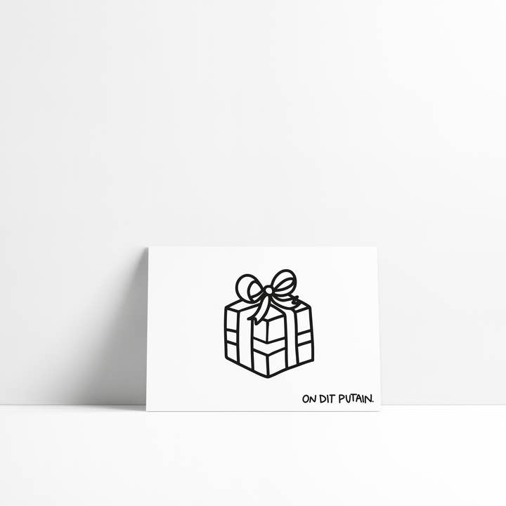 Coloring greeting card - Gift for wholesale by Onditputain