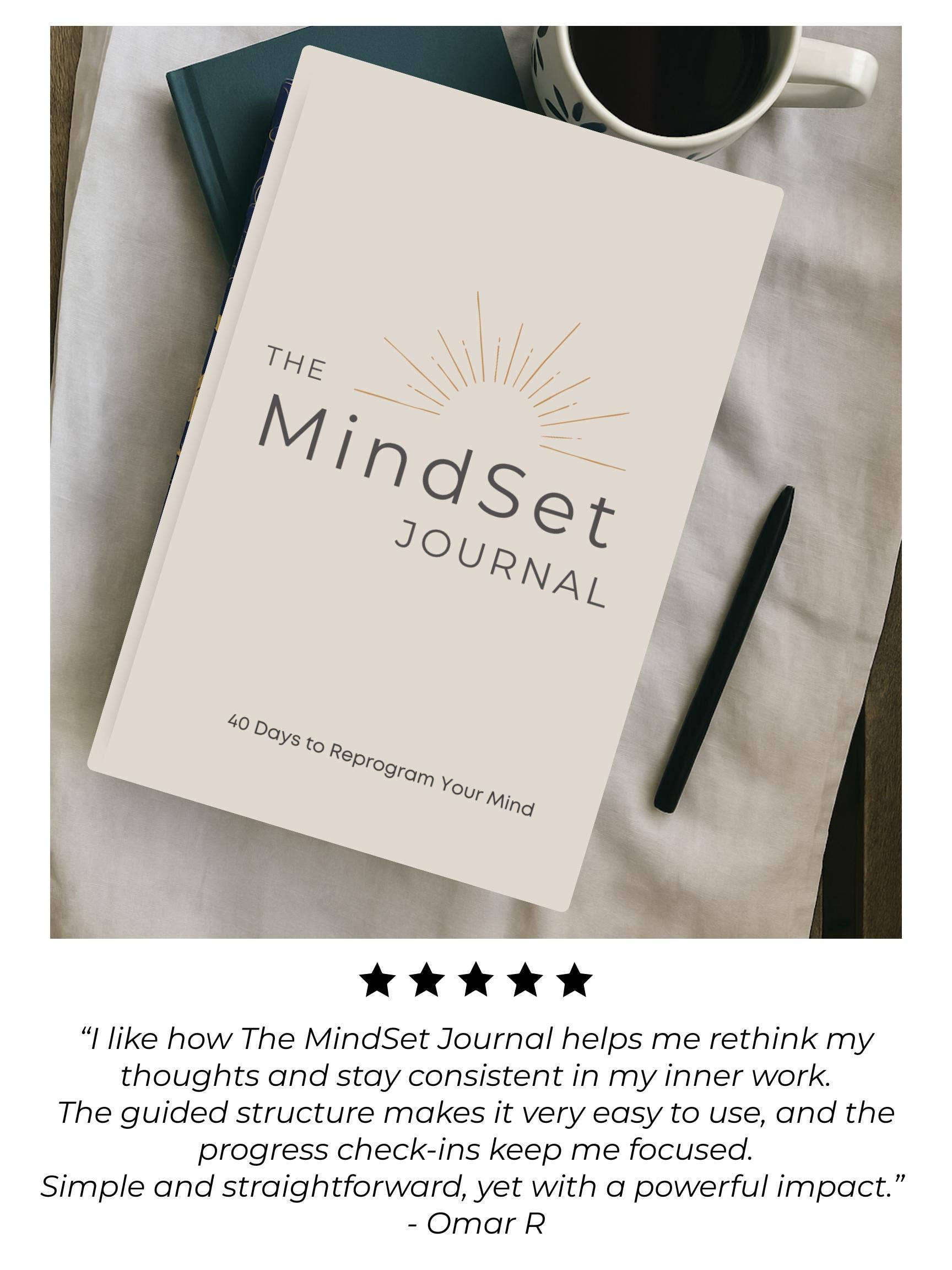 The Momentum Way - Wholesale Journal/Diary - The Mindset Journal: 40 Days to Rewire Your Mind for Success10