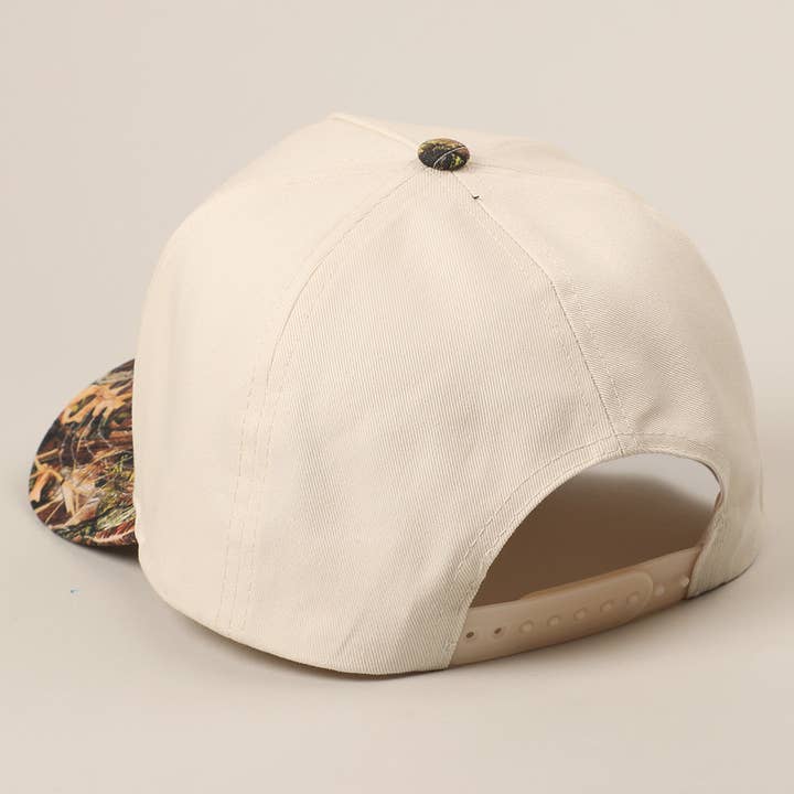 Fashion City - Wholesale Trucker Hat - Unisex - HONEY Lettering Embroidery Camo Two-Tone Cap31