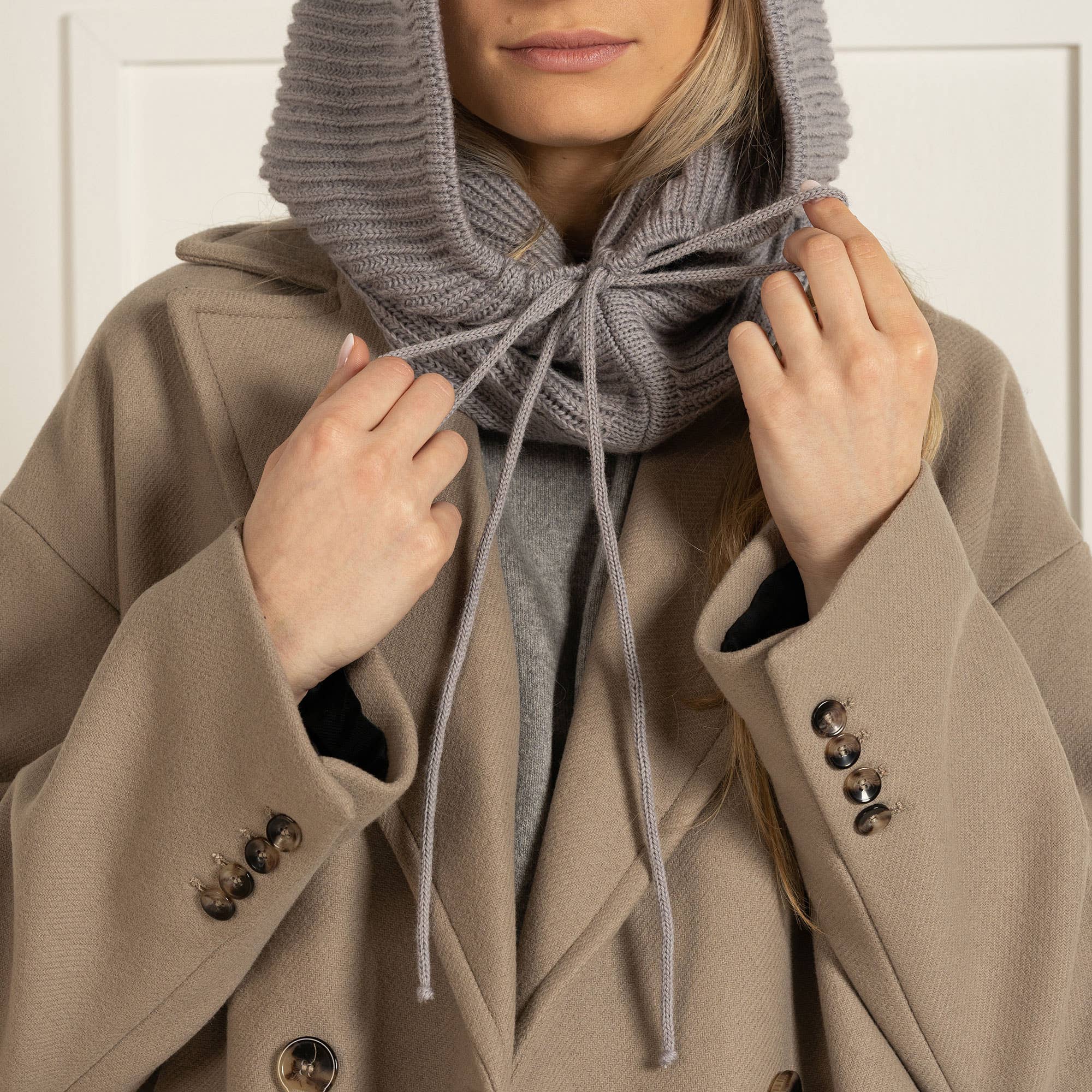 menique - Wholesale Balaclava - Unisex - Unisex 100% Knitted Merino Hood Balaclava7