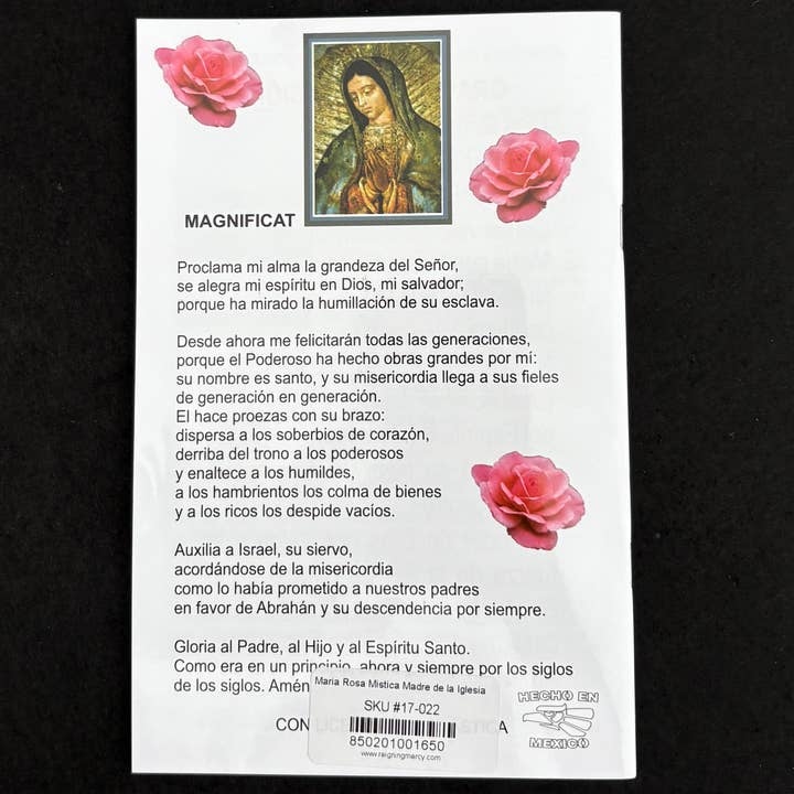 Oremus Mercy - Wholesale Book - Adult - Maria Rosa Mistica Madre de La Iglesia Softcover Book