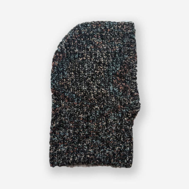 alberalkirk - Wholesale Beanie - Women's - Speckled Blend Hooded Snood Knit Beanie  M5A0901
