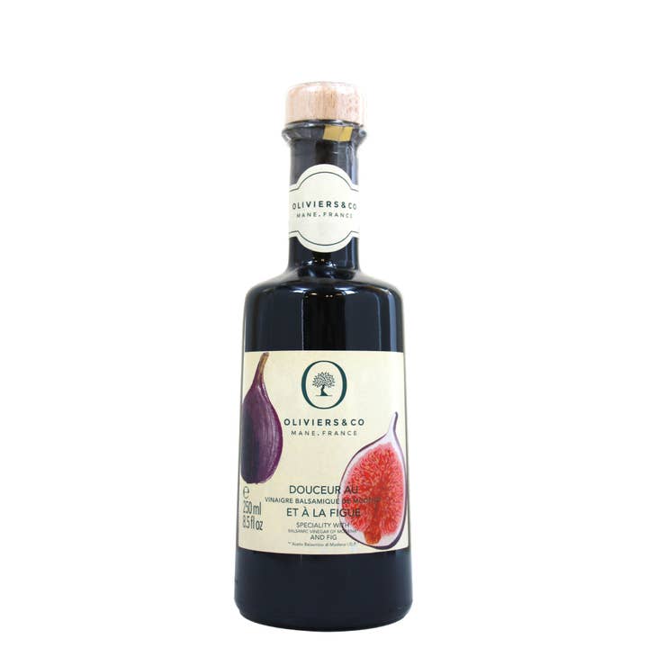 8,5 fl oz de vinaigre balsamique de figue pour la vente par Oliviers & Co