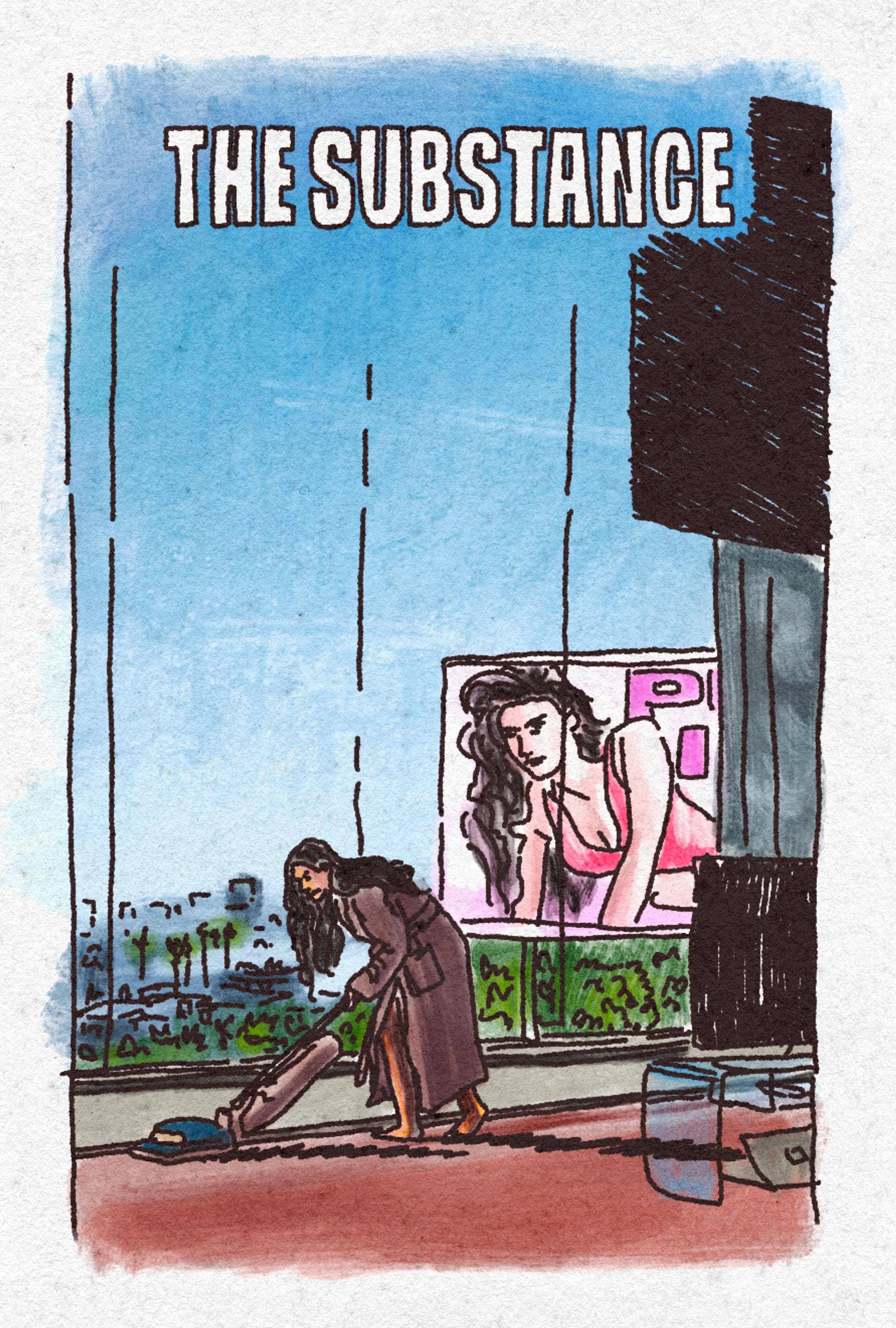 Kristen Vaughn - Wholesale Art Print - The Substance Movie Original Print1