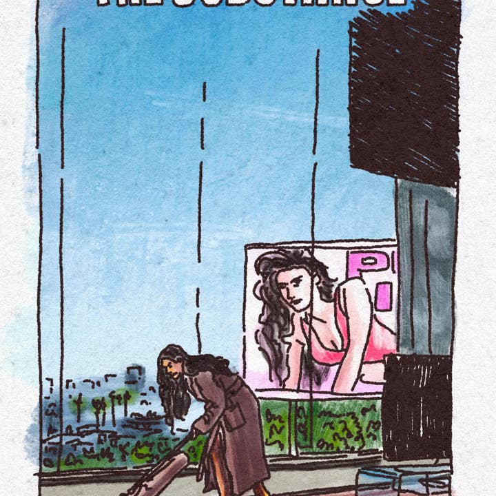 Kristen Vaughn - Vente Affiche d'art - La copie originale du film The Substance1