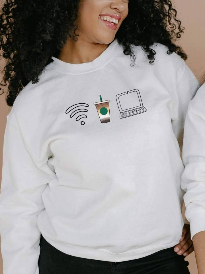 Sweat Essentials, cadeau tendance pour un ami, un amateur de café pour la vente par MotivatedBabe