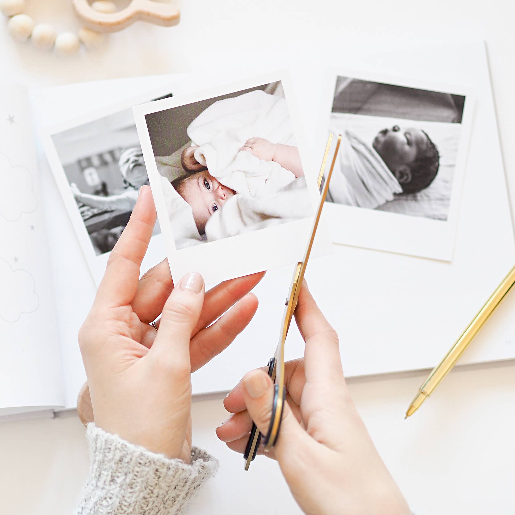 Blush And Gold - Wholesale Dagboek/agenda - Zwangerschap - (Woodland) Baby Journal - aandenken aan het cadeauboek voor nieuwe ouders17