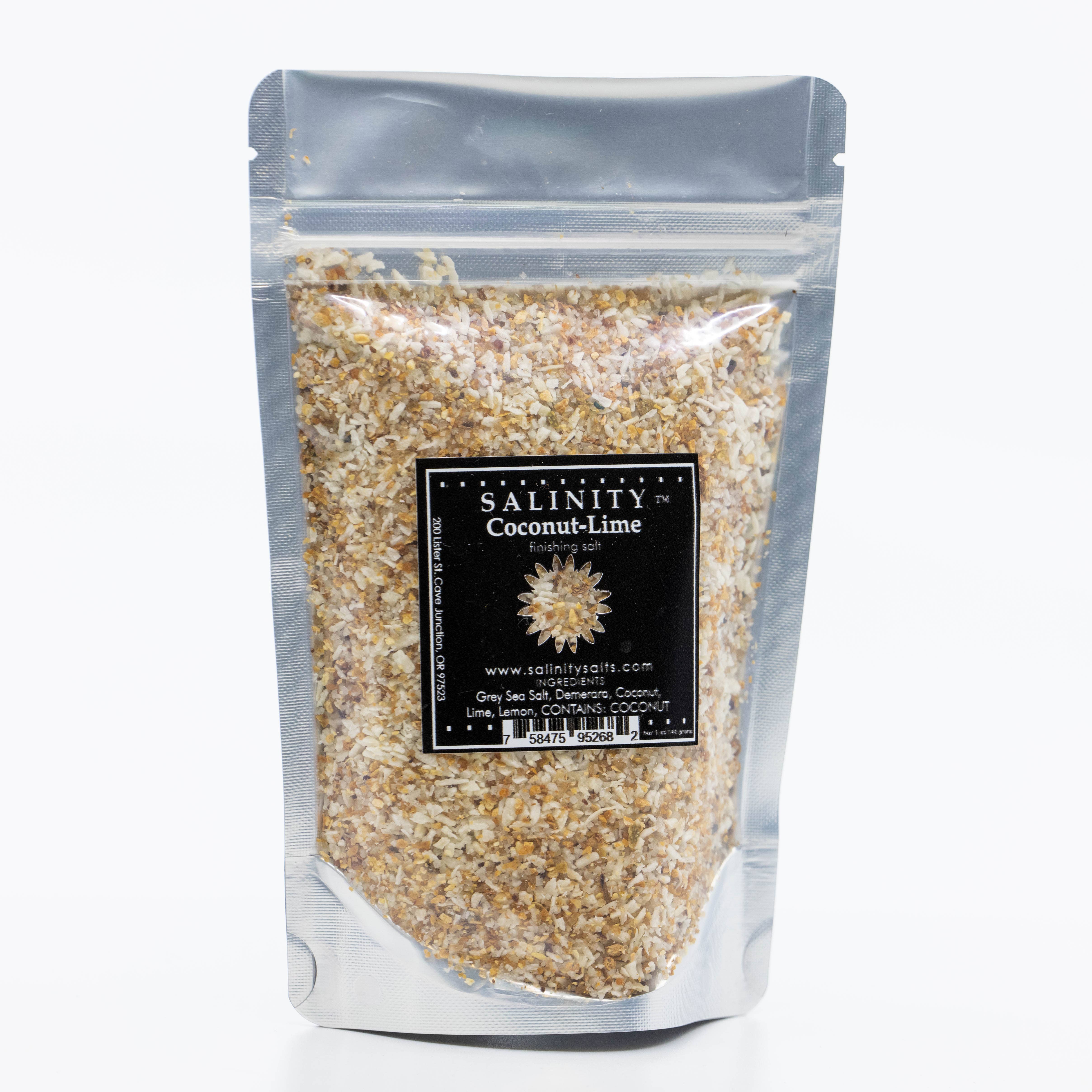 Salinity Finishing Salt - Wholesale Salt - Jar - Coconut Lime Finishing Salt1