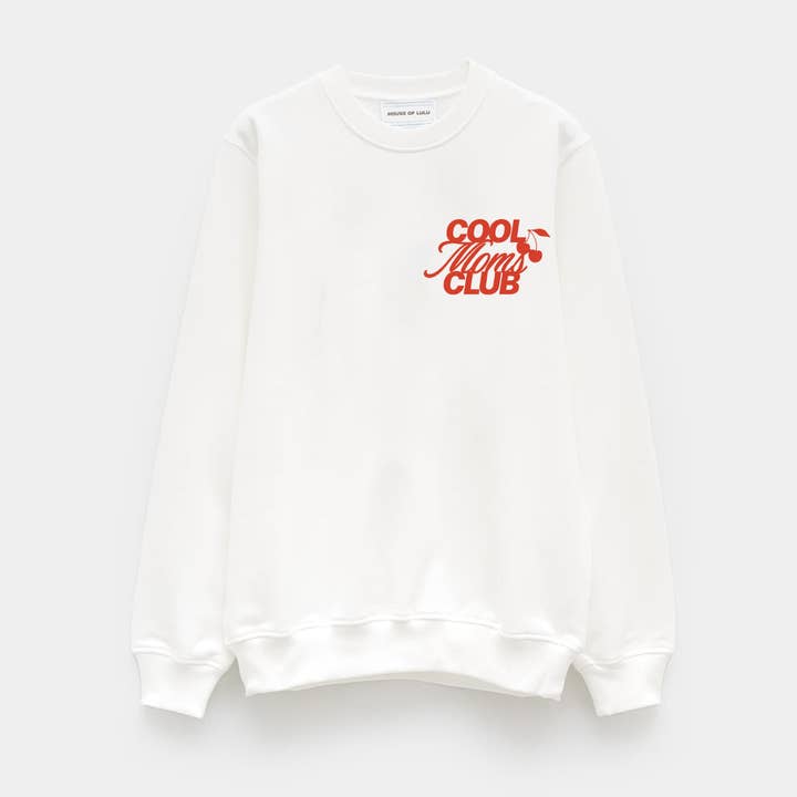 Cool Moms Club Sweatshirt for engroshandel hos House of Lulu