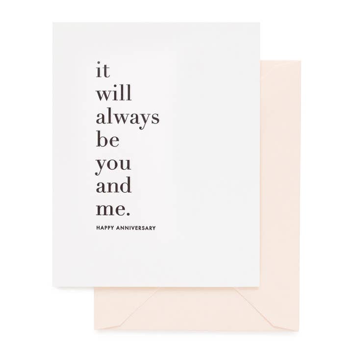 Always You and Me for wholesale by Sugar Paper