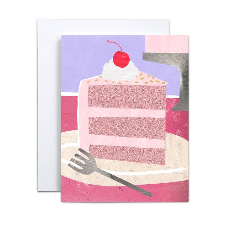Birthday Slice of Cake for wholesale by Copper & Print