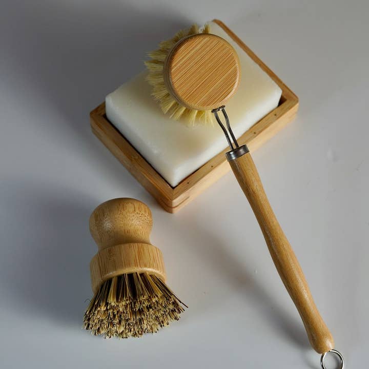 Refinement House - Wholesale Cleaning brush - Bamboo Dish Brush with Replaceable Head7