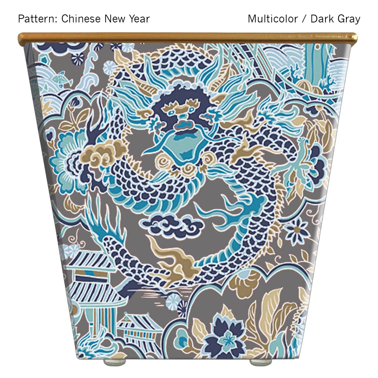 Hedge Farm Candles and Containers – wholesale Jar/filled candle – Chinese New Year (Two tone) Cachepot Candle2