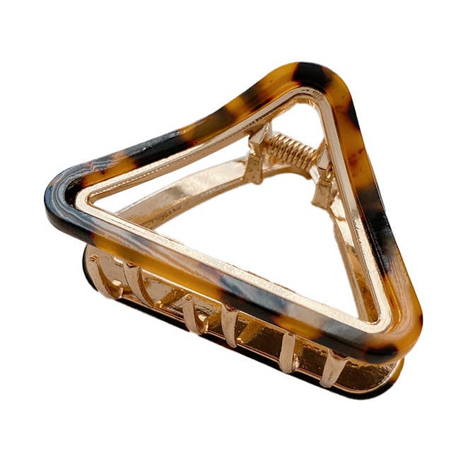 Triangle Temperament Hollow Hair Clip - Women's for wholesale by MKS America