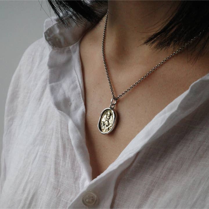 LuminaSalina - Wholesale Pendant/Charm Necklace - Prodigal Son - Silver Pendant Necklace Jewelry, Unisex9